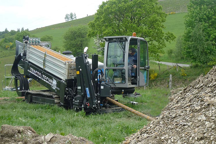 Grundodrill 18ACS guiada por cable